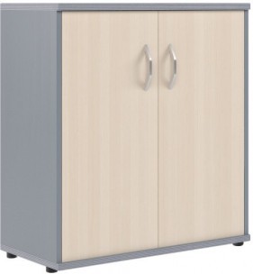 Шкаф с глухими дверьми СТ-3.1 Клен/Металлик 770*365*823