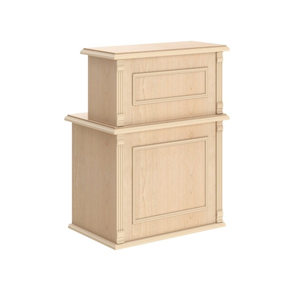 Стойка рецепция RMS 090 900х600х1200 RAUT в Верхней Салде 