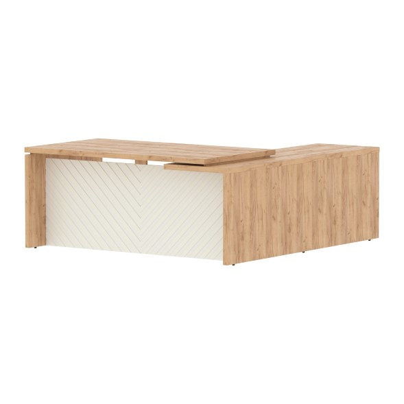 Стол руководителя TLCT 1820(L) 1800х2000х750 TORR LUX в Верхней Салде 