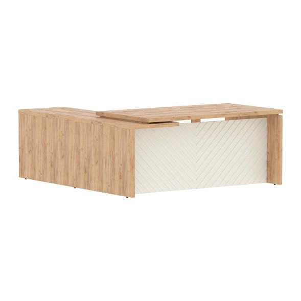 Стол руководителя TLCT 1820(R) 1800х2000х750 TORR LUX в Верхней Салде 