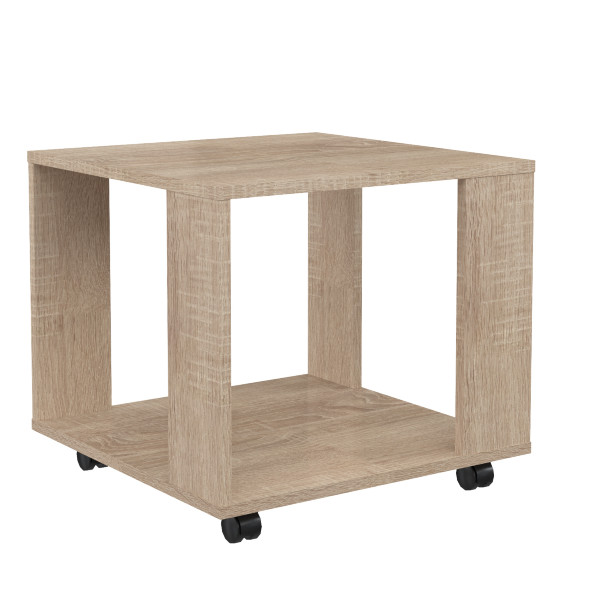 Стол журнальный CT 550 дуб Сонома светлый 500х500х450 COFFEE в Верхней Салде 