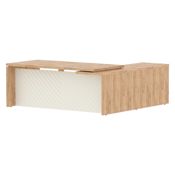 Стол руководителя TLCT 2020(L) 2000х2000х750 TORR LUX в Верхней Салде 