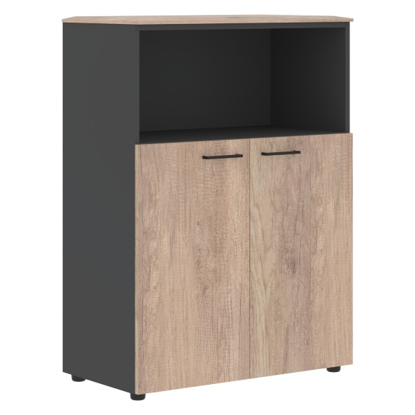 Шкаф с глухими малыми дверьми и топом JMC 85.3 856х452х1184 JAY в Верхней Салде 