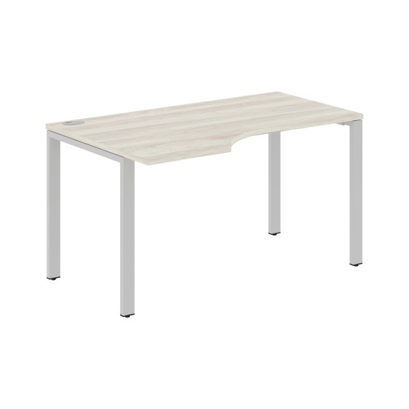 Стол эргономичный XS6CET 149(L) белый/антрацит 1400х900х750 XTEN-S60 в Верхней Салде 