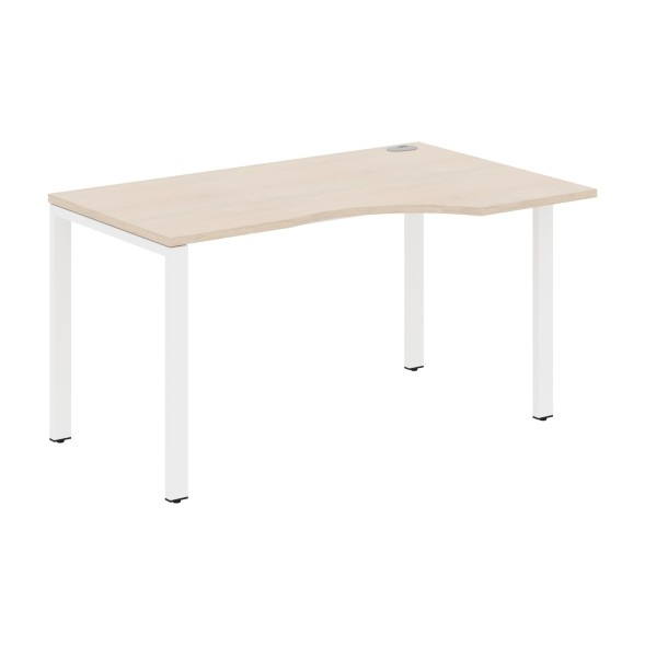 Стол эргономичный XS6CET 149(R) белый/антрацит 1400х900х750 XTEN-S60 в Верхней Салде 