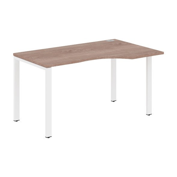 Стол эргономичный XS6CET 149(R) белый/антрацит 1400х900х750 XTEN-S60 в Верхней Салде 