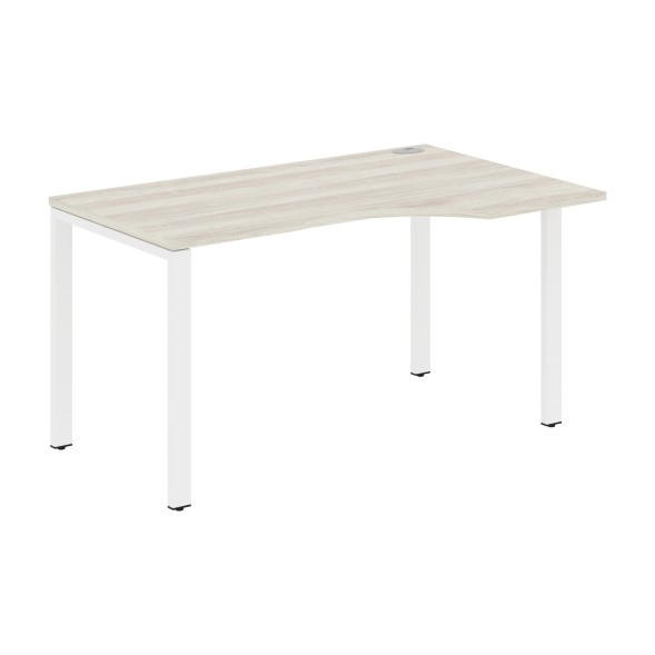 Стол эргономичный XS6CET 149(R) белый/антрацит 1400х900х750 XTEN-S60 в Верхней Салде 