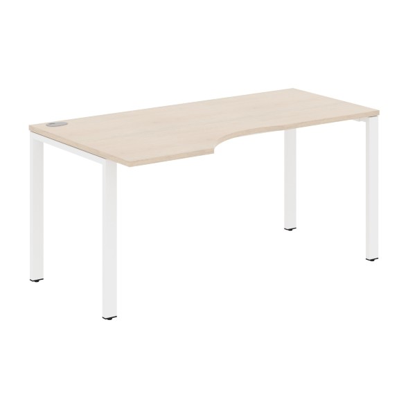 Стол эргономичный XS6CET 169(L) белый/антрацит 1600х900х750 XTEN-S60 в Верхней Салде 