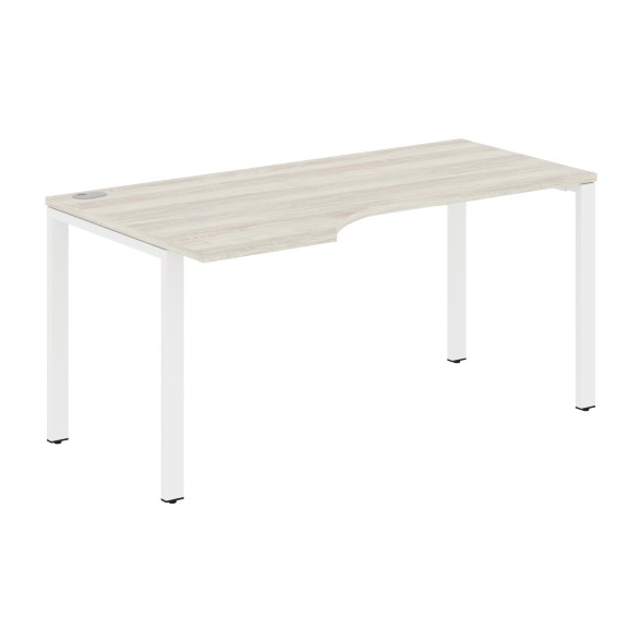 Стол эргономичный XS6CET 169(L) белый/антрацит 1600х900х750 XTEN-S60 в Верхней Салде 