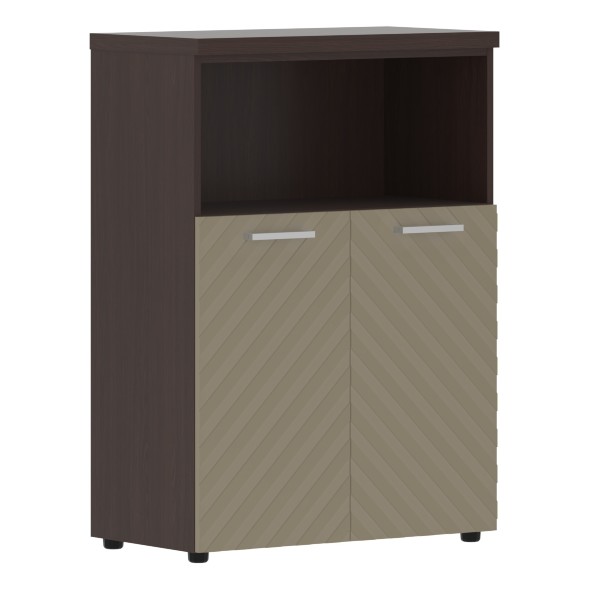 Шкаф с глухими малыми дверьми и топом TLMC 85.3 856х450х1203 TORR LUX в Верхней Салде 