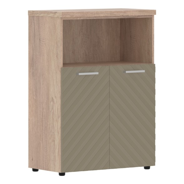 Шкаф с глухими малыми дверьми и топом TLMC 85.3 856х450х1203 TORR LUX в Верхней Салде 