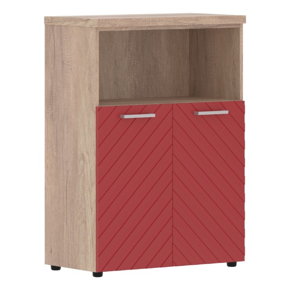 Шкаф с глухими малыми дверьми и топом TLMC 85.3 856х450х1203 TORR LUX в Верхней Салде 