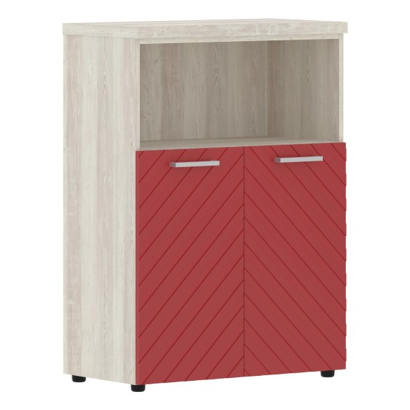 Шкаф с глухими малыми дверьми и топом TLMC 85.3 856х450х1203 TORR LUX в Верхней Салде 