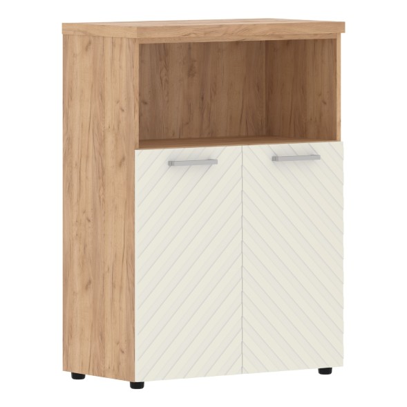 Шкаф с глухими малыми дверьми и топом TLMC 85.3 856х450х1203 TORR LUX в Верхней Салде 