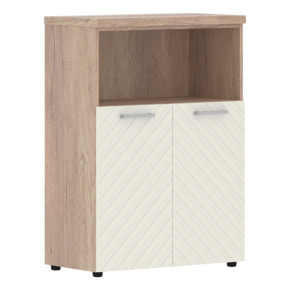 Шкаф с глухими малыми дверьми и топом TLMC 85.3 856х450х1203 TORR LUX в Верхней Салде 