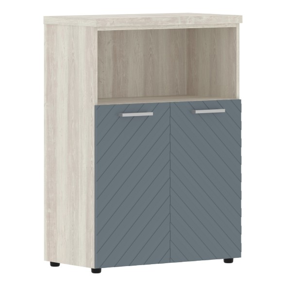 Шкаф с глухими малыми дверьми и топом TLMC 85.3 856х450х1203 TORR LUX в Верхней Салде 