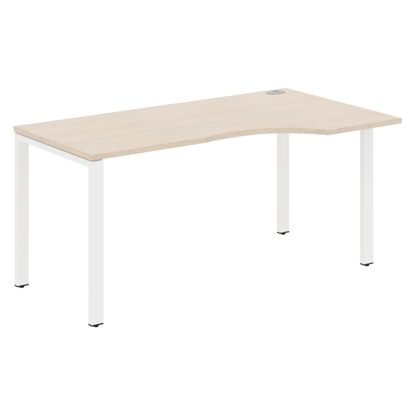 Стол эргономичный XS6CET 169(R) белый/антрацит 1600х900х750 XTEN-S60 в Верхней Салде 