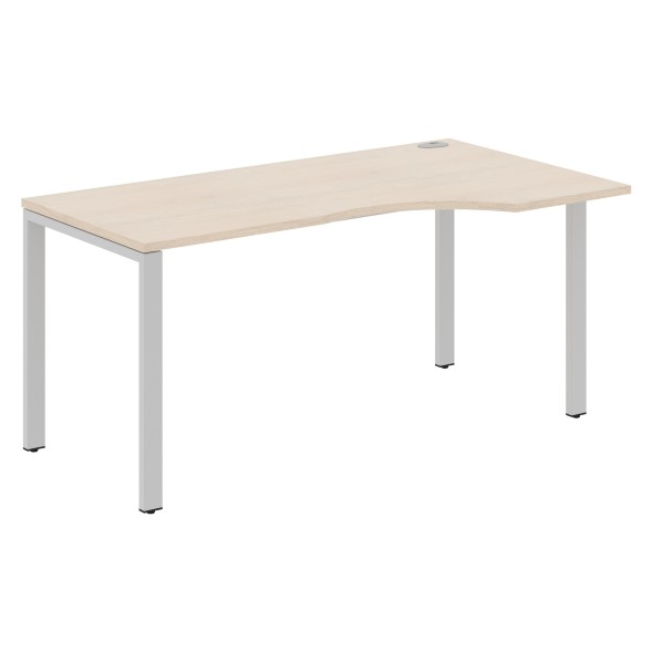 Стол эргономичный XS6CET 169(R) белый/антрацит 1600х900х750 XTEN-S60 в Верхней Салде 