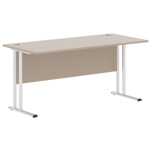 Стол письменный СП-4М Клен*/серебро 1600х720х755 IMAGO-M