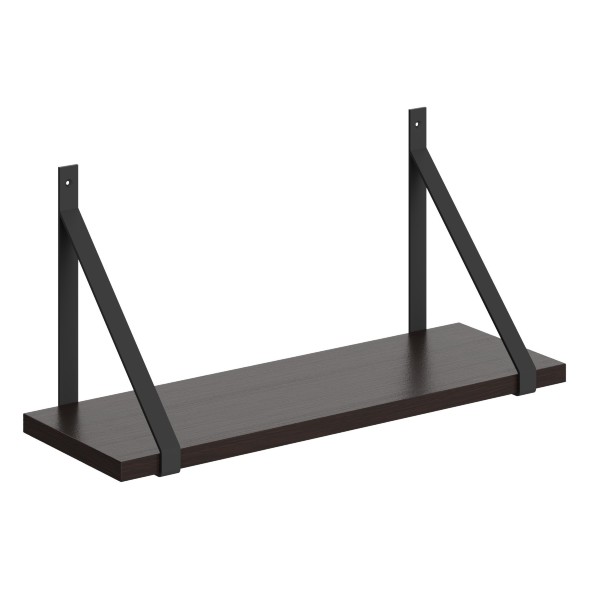 Полка с полкодержателями SH2-GINO 630х210х300 COFFEE в Верхней Салде 