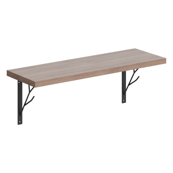 Полка с полкодержателями SH2-TREE 630х210х222 COFFEE в Верхней Салде 