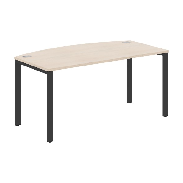 Стол руководителя XS6ET 169 белый/антрацит 1600х867х750 XTEN-S60 в Верхней Салде 