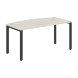 Стол руководителя XS6ET 169 белый/антрацит 1600х867х750 XTEN-S60 в Верхней Салде 