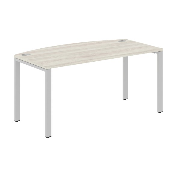 Стол руководителя XS6ET 169 белый/антрацит 1600х867х750 XTEN-S60 в Верхней Салде 