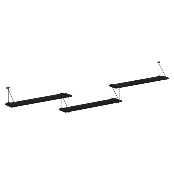 Полка с полкодержателями SH3-ROD/BAR 2380х166х392 COFFEE в Верхней Салде 