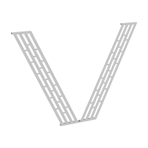 Элемент металлический (2шт) Накладка фронтальной панели XQPOF-2 131х22,5х846 XTEN-QP в Верхней Салде 