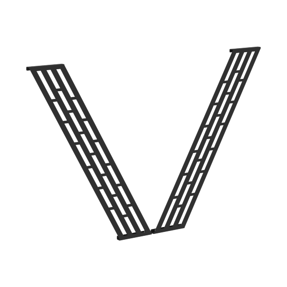 Элемент металлический (2шт) Накладка фронтальной панели XQPOF-2 131х22,5х846 XTEN-QP в Верхней Салде 