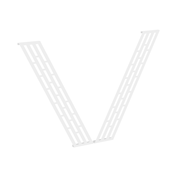 Элемент металлический (2шт) Накладка фронтальной панели XQPOF-2 131х22,5х846 XTEN-QP в Верхней Салде 