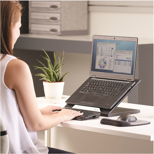 Портативная подставка для ноутбука Designer Suites, черная в Верхней Салде 