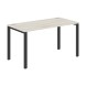 Стол прямой XS6ST 147 белый/антрацит 1400х700х750 XTEN-S60 в Верхней Салде 