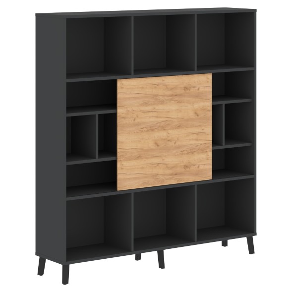 Стеллаж со слайд -дверью JHC 1840 1800х400х1950 JAY в Верхней Салде 