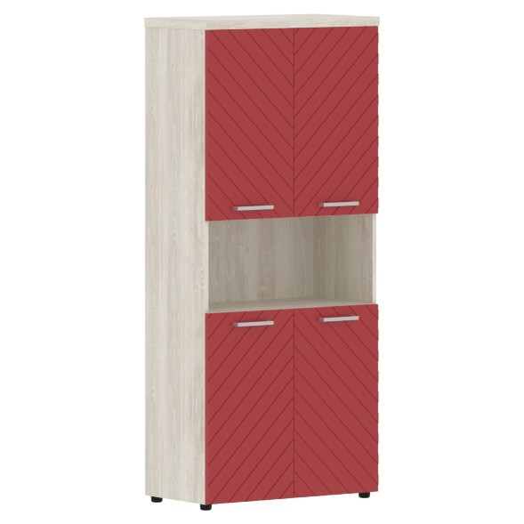 Шкаф с комплектами малых дверей и топом TLHC 85.4 856х450х1968 TORR LUX в Верхней Салде 