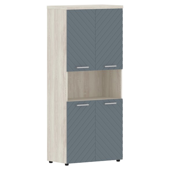 Шкаф с комплектами малых дверей и топом TLHC 85.4 856х450х1968 TORR LUX в Верхней Салде 