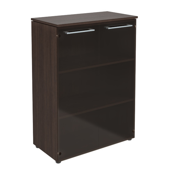 Шкаф со стеклянными дверьми MMC 85.2 854х423х1188 MORRIS в Верхней Салде 