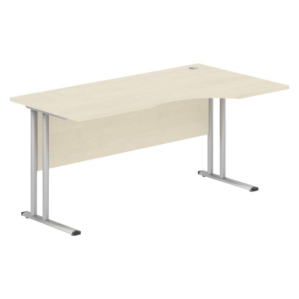 Стол эргономичный СА-1M(R) Клен*/серебро 1600х900х755 IMAGO-M в Верхней Салде 
