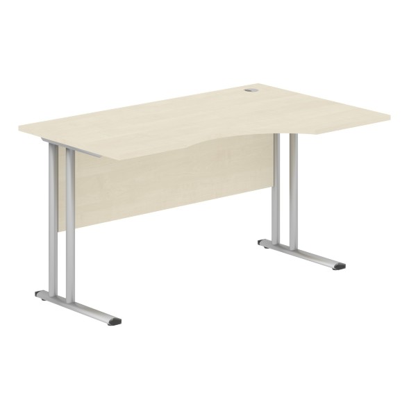 Стол эргономичный СА-2M(R) Клен*/серебро 1400х900х755 IMAGO-M в Верхней Салде 