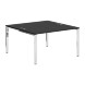 Стол 2-х местный XGWST 1414.1 1400х1406х750 XTEN GLOSS в Верхней Салде 