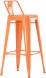 Стул Tolix барный со спинкой