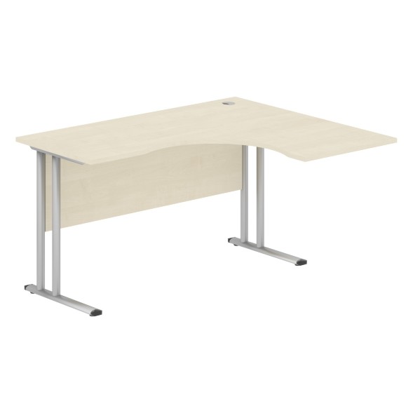 Стол эргономичный СА-3M(R) Клен*/серебро 1400х1200х755 IMAGO-M в Верхней Салде 