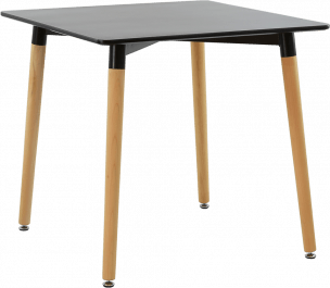 Стол Oslo Square BK, 80х80 см