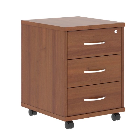 Тумба подкатная ТМ-3 Орех с фолдингом 412*450*551 IMAGO в Верхней Салде 