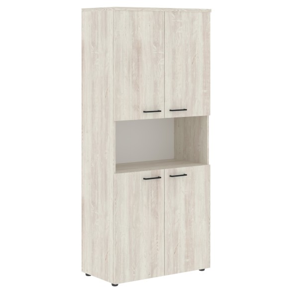 Шкаф с 2-мя комплектами глухих малых дверей и топом XHC 85.4 856х432х1955 XTEN